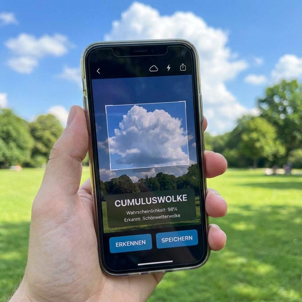 KI Wolken-Erkennung App